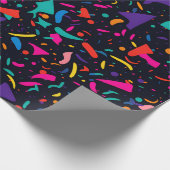 90's Style Confetti Wrapping Papier cadeauverpakki (Hoek)