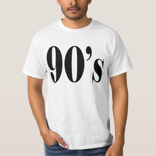 90's t-shirt (Voorkant)