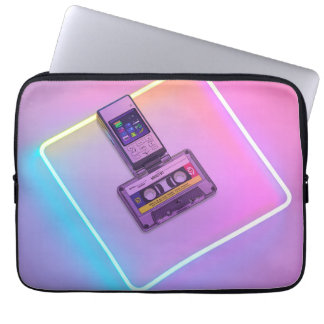 90s Tech Nostalgie Laptop Sleeve