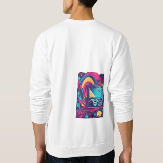 90s Throwback Classic T-shirt (Achterkant)