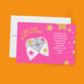 90s Throwback Fortune Party Dank je Bedankkaart