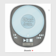 90s Throwback - PixelMan Draagbare CD-speler Stick