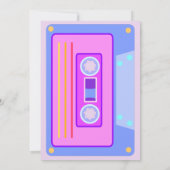 90's Vaporwave Pastel Cassetterollenspel Kaart (Achterkant)