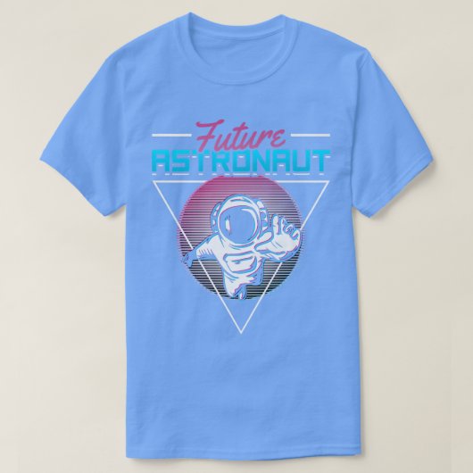90s Vaporwave rek Outer Space Science Future Ast T-shirt (Design voorkant)