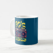 90's vibe Boombox Koffiemok (Voorkant links)