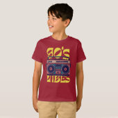 90's vibe Boombox T-shirt (Voorkant volledig)