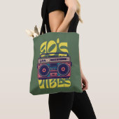 90's vibe  Boombox Tote Bag (Dichtbij)