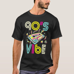 90'S Vibe Colorful Cassette T-shirt