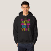 90s Vibe Feest Dansen 90s Hoodie (Voorkant volledig)