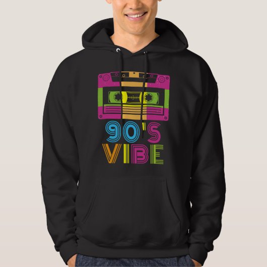 90s Vibe Feest Dansen 90s Hoodie (Voorkant)