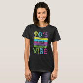 90s Vibe  for 90s Music  1 T-shirt (Voorkant volledig)