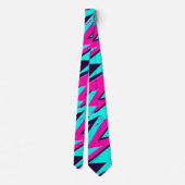 90s Vibe Graffiti Stropdas (Achterkant)