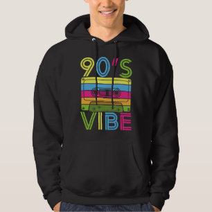 90s Vibe Jaren 90 Retro Esthetische Kostuumfeest 9 Hoodie