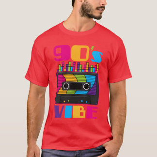 90s Vibe Klassieke 90s Retro Vintage 1990 Negentig T-shirt