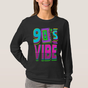 90s Vibe radio Cassette Retro Throwback Gi T-shirt