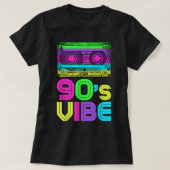 90s Vibe Retro Aesthetic Costume Party Outfit T-shirt (Design voorkant)