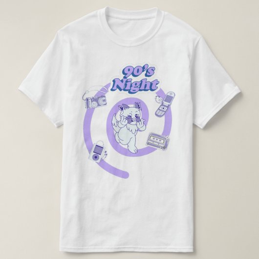 90's Vibes T-shirt (Design voorkant)