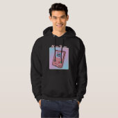 90s Video Game  Japanese Aesthetic Vaporwave Gamer Hoodie (Voorkant volledig)