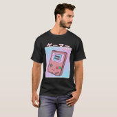 90s Video Game  Japanese Aesthetic Vaporwave Gamer T-shirt (Voorkant volledig)