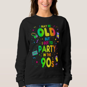 90s Vrouwen Rave Outfit & 1990s Feestjurk 3 Trui