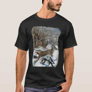 90s whitetail hert t-shirt