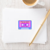 90's Y2k Leuke Pastel Cassette retouradres Etiket (Insitu)