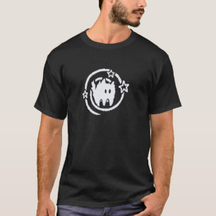 90s Y2K Schattige Tomcat Kitten Kat is Bang onder T-shirt