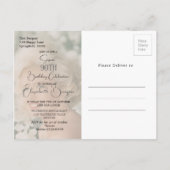 90ste 90ste verjaardag Foto Collage Uitnodiging (Achterkant)