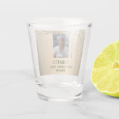 90ste Elegant Verjaardagsfeest Goud Shot Glas (Achterkant)