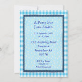 90ste uitnodiging voor verjaardagsfeestje (Achterkant)