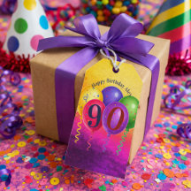 90ste verjaardag Ballon Confetti Feest