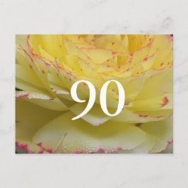 90ste verjaardag briefkaart