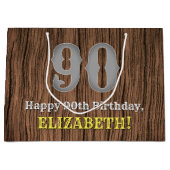 90ste verjaardag: Country Western geïnspireerd uit Groot Cadeauzakje (Voorkant)