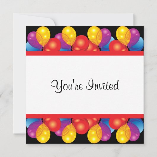 90ste verjaardag feest | DIY-tekst Kaart (Voorkant)