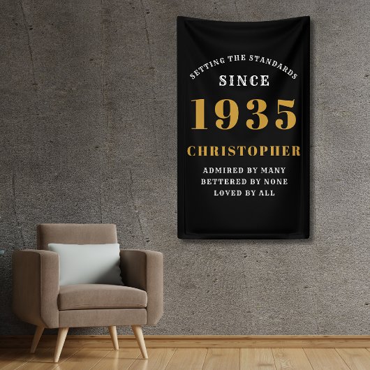90ste verjaardag Geboren in 1935 Naam toevoegen Bl Spandoek