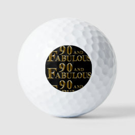 90ste verjaardag  golfballen