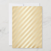 90ste verjaardag - Gouden ballonnen Kaart (Achterkant)