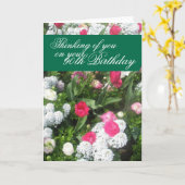 90ste verjaardag kaart (Gele Bloem)