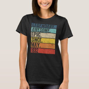 90ste verjaardag Legendarische Geweldige Epic sind T-shirt