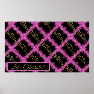 90ste verjaardag poster