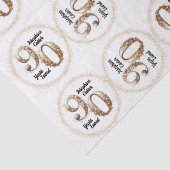 90ste verjaardag Tissue Paper Tissuepapier (Detail)