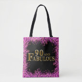 90ste verjaardag tote bag (Voorkant)