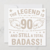 90ste verjaardagstoerist kaart (Voorkant)