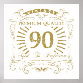 90th Birthday Gag Gift Poster (Voorkant)
