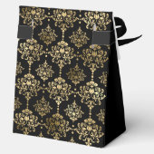 90th Birthday Gold Elegant Thank You  Bedankdoosjes (Achterkant)