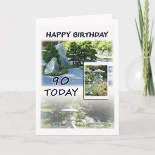 90th Birthday Greeting Card Kaart