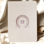 90th Birthday Invitation Art Nouveau W. Morris Kaart