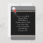 90th Birthday Invitation Kaart (Achterkant)