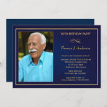 90th Birthday Party Invitations - voeg uw foto toe Kaart<br><div class="desc">Creëer uw eigen aangepaste 90th Adult Birthday Party-uitnodigingen met uw foto — elegant, betaalbaar en uniek aangepast voor u! Pas de naam, de datum en de details aan om uw mijlpaal verjaardagsuitnodigingen te personaliseren of om het even welke gelukkige gelegenheid te vieren. **OPMERKING: Geschikt voor 5x7 uitnodigingskaarten. Andere formaten zijn...</div>