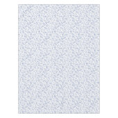 90th Birthday Party Number Pattern Blue and White Tafelkleed (Voorkant)